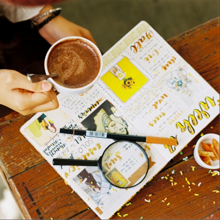 Schnupperworkshop: Farbflow und Kaffeeduft (im Oktober)